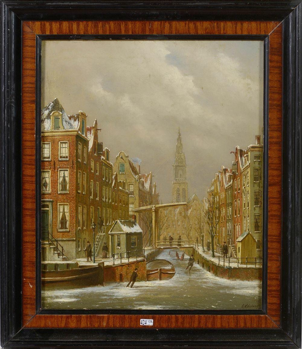 Oene Romkes de Jong comparable auction result: tableaux