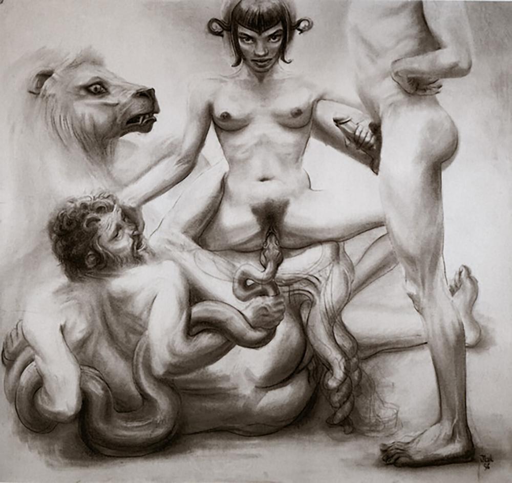 javier gil n en 1961 montevideo uruguay la philosophie dans le boudoir 1996 dessin au crayon 150 x 140 cm · Marie-Saint Germain · 2019-11-08 Javier Gil comparable auction result: javier gil n en 1961 montevideo uruguay la philosophie dans le boudoir 1996 dessin au crayon 150 x 140 cm