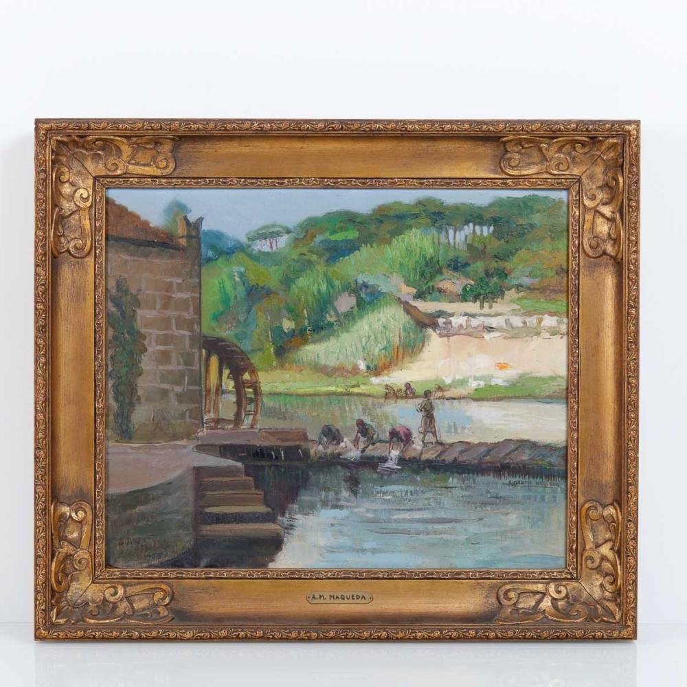 António Martin Maqueda comparable auction result: a martin maqueda 1900 1989