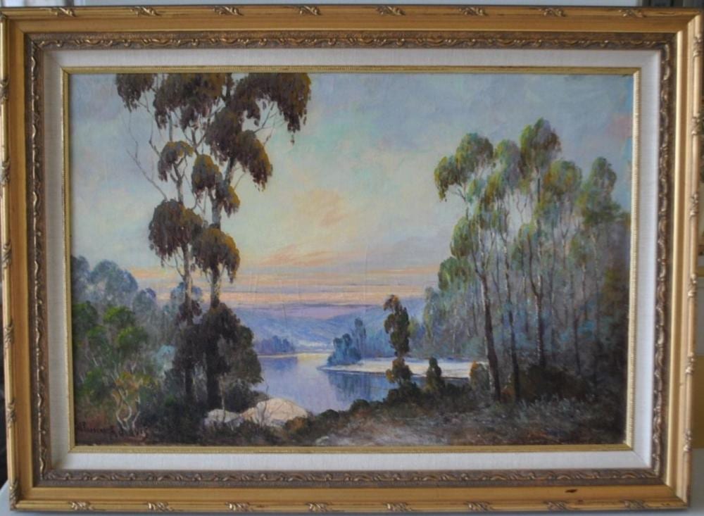 Wesley Frederick Jarvis comparable auction result: w frederick jarvis original oil 27 x 37