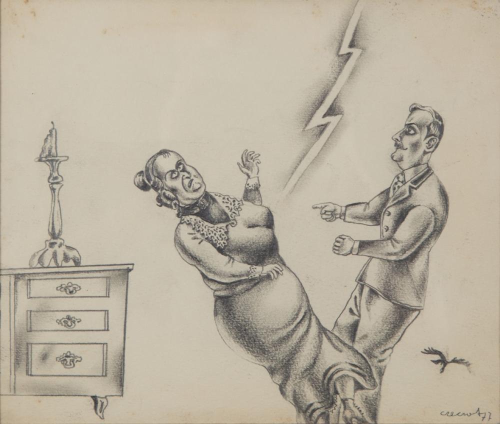 Andrzej Czeczot comparable auction result: andrzej czeczot 1933 2012 tredowata flash 1977