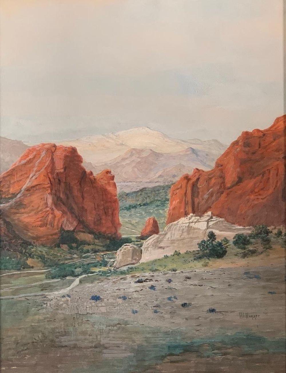 hamilton irving marlatt 1867 1929 · Neue Auctions · 2019-11-23 Hamilton Marlatt comparable auction result: hamilton irving marlatt 1867 1929