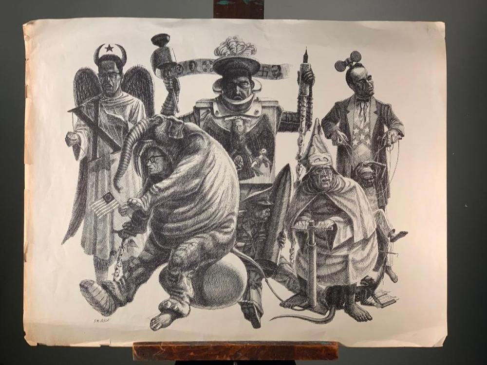Billy Morrow Jackson comparable auction result: billy morrow jackson american illinois b 1926
