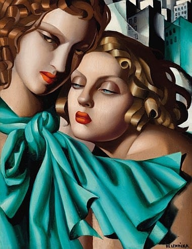 Tamara De Lempicka (1898-1980) - Les jeunes filles comparable sale