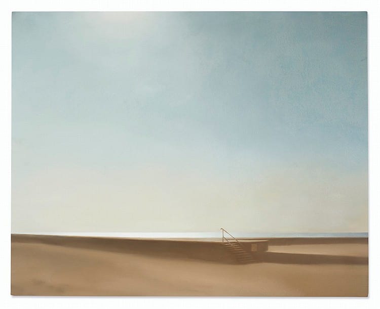 Gerhard Richter (b. 1932) - Kleine Treppe am Meer [Small Staircase at the Seaside] comparable sale