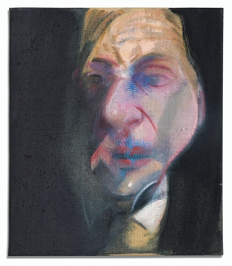 Francis Bacon (1909-1992) - Study for Self-Portrait comparable sale