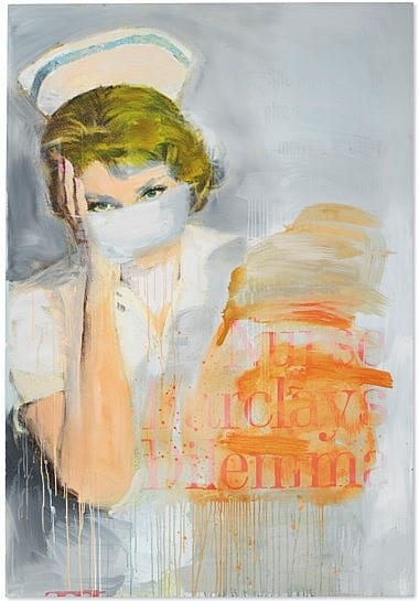 Richard Prince (b. 1949) - Nurse Barclay's Dilemma comparable sale