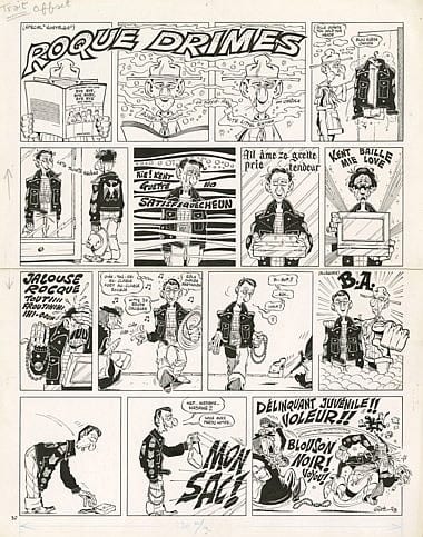 Marcel Gotlib comparable auction result: marcel gotlib 1934 2016 hamster jovial et ses louveteaux