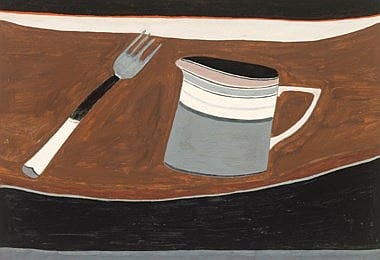 rachel nicholson b 1934 still life with jug and fork · Christie's · 2019-11-21 Rachel Nicholson comparable auction result: rachel nicholson b 1934 still life with jug and fork