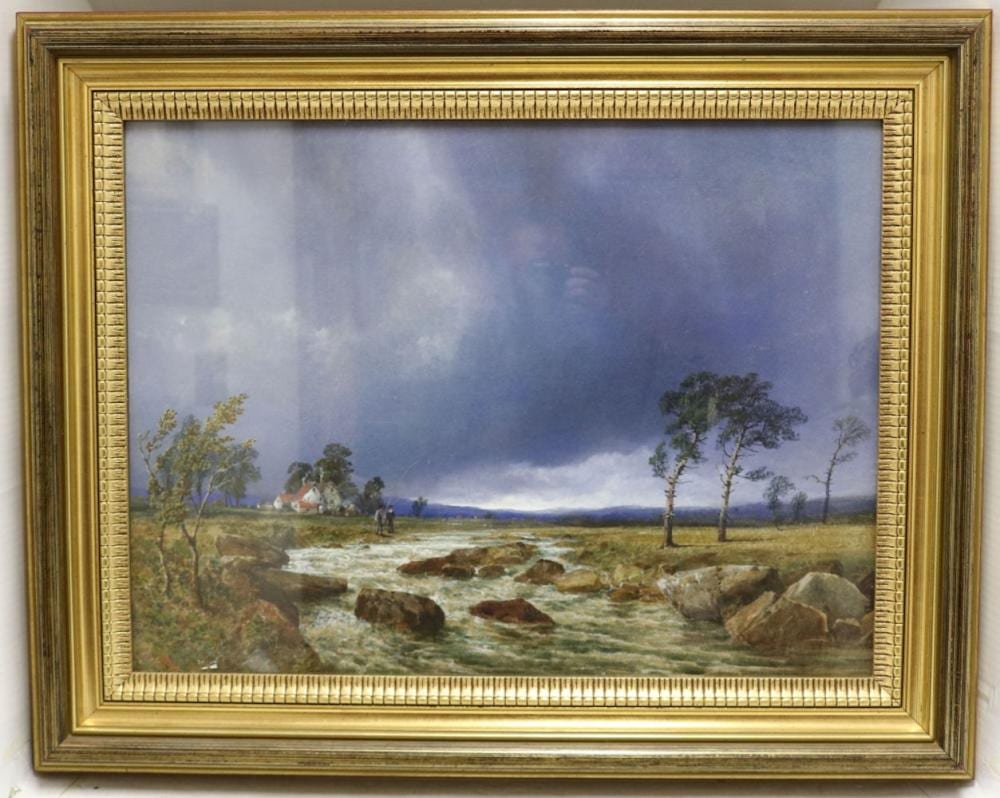 Edgar E. West comparable auction result: edgar e west 1857 1892 uk gouache depicting