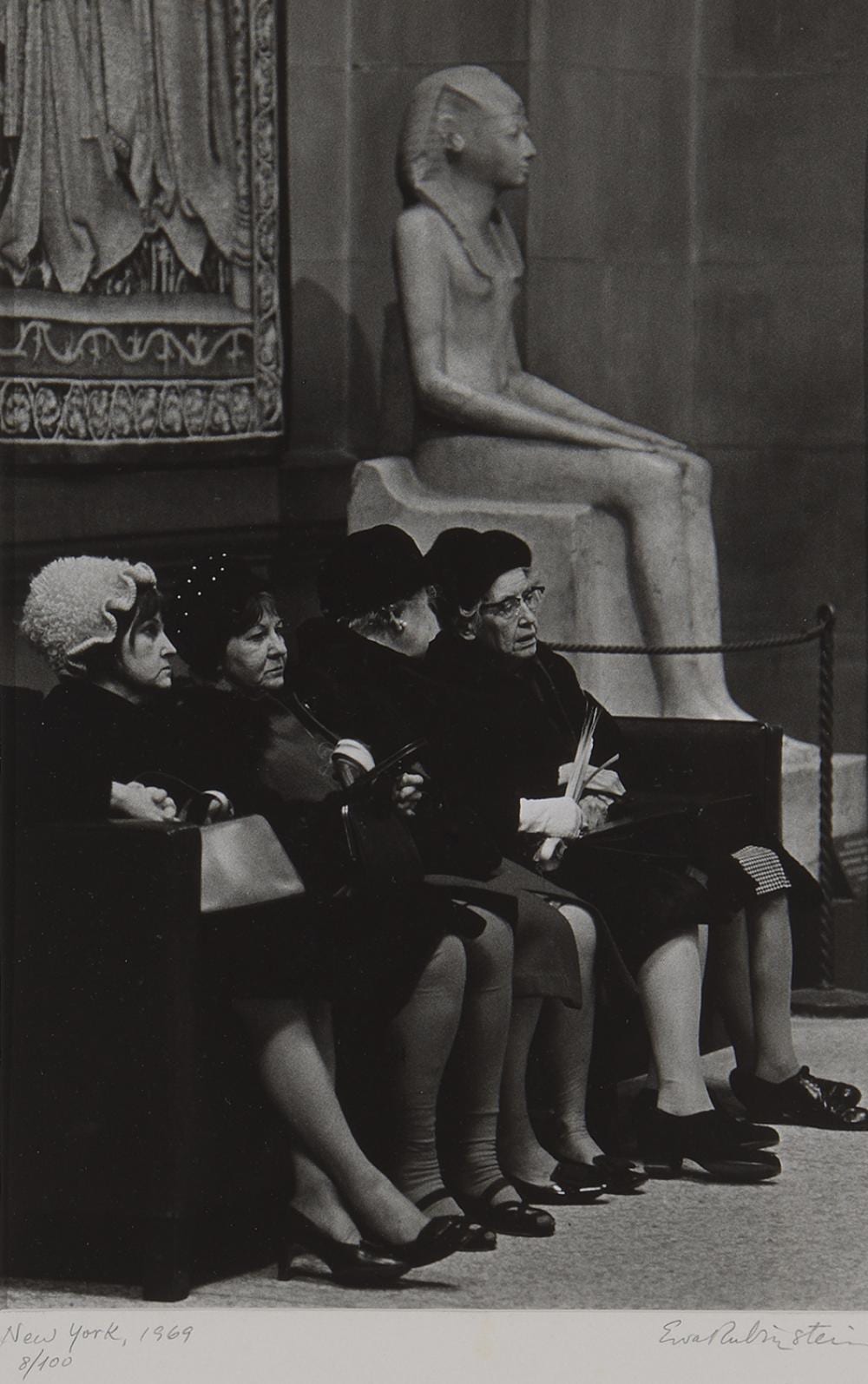 Eva Rubinstein comparable auction result: eva rubinstein american born 1933 new york 1969 silver gelatin photograph 8 100