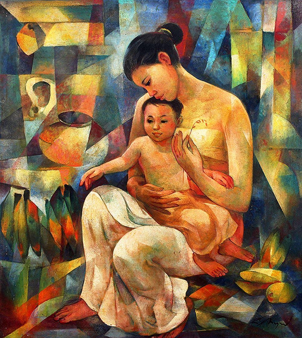 San Miguel, Roger - Mother and Child comparable sale
