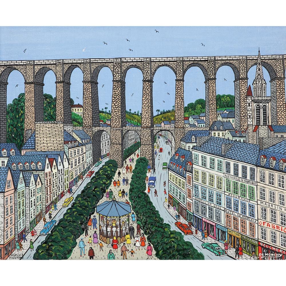 André Demonchy comparable auction result: andr demonchy 1914 2003 vue du jardin du ch teau seine et oise 1965 oil on canvas signed lower right on the back located and da