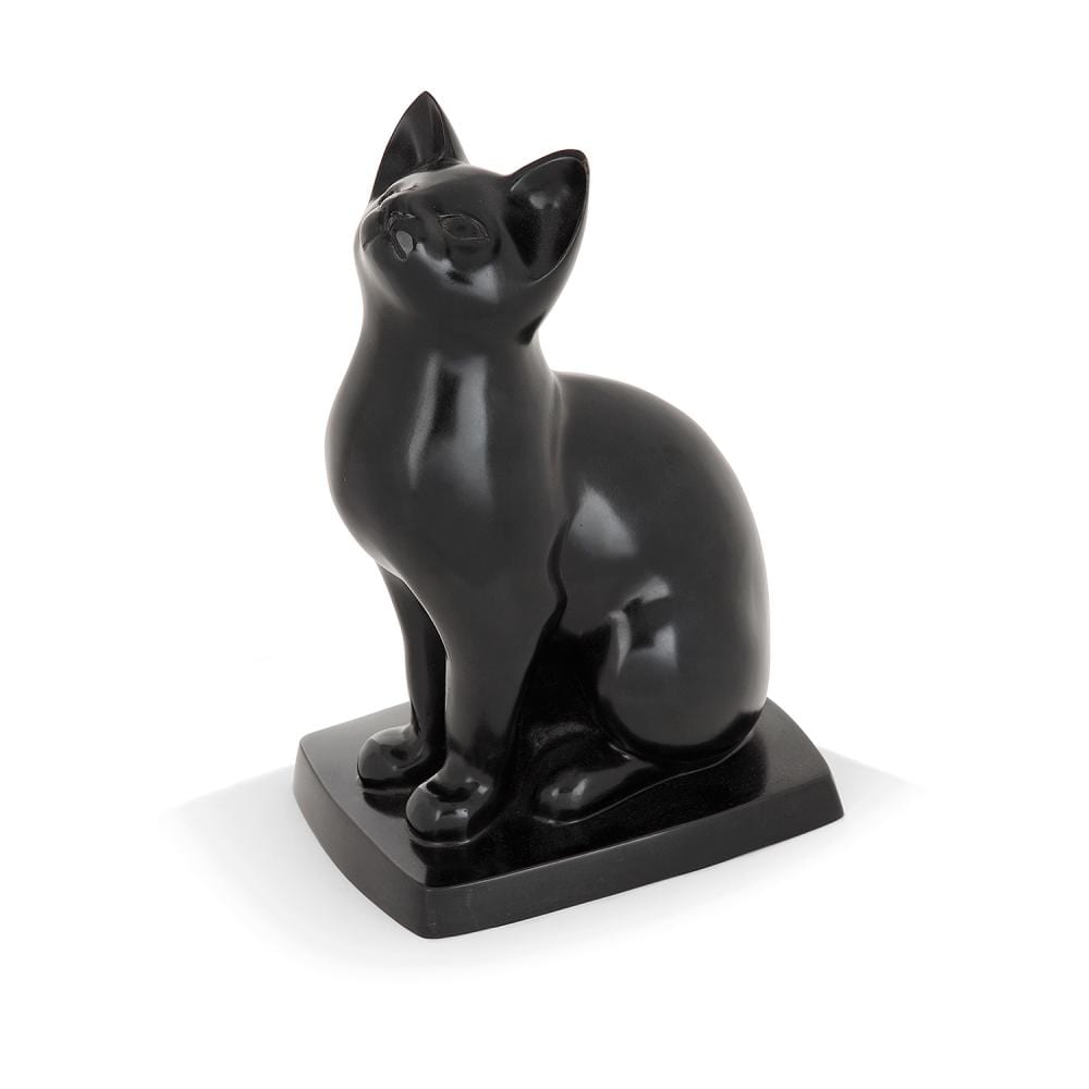 David Mesly comparable auction result: david mesly 1918 2004 chat assis bronze cast with black patina e godard foundry stamp numbered 8 8 inscribed d mesly height 11 i