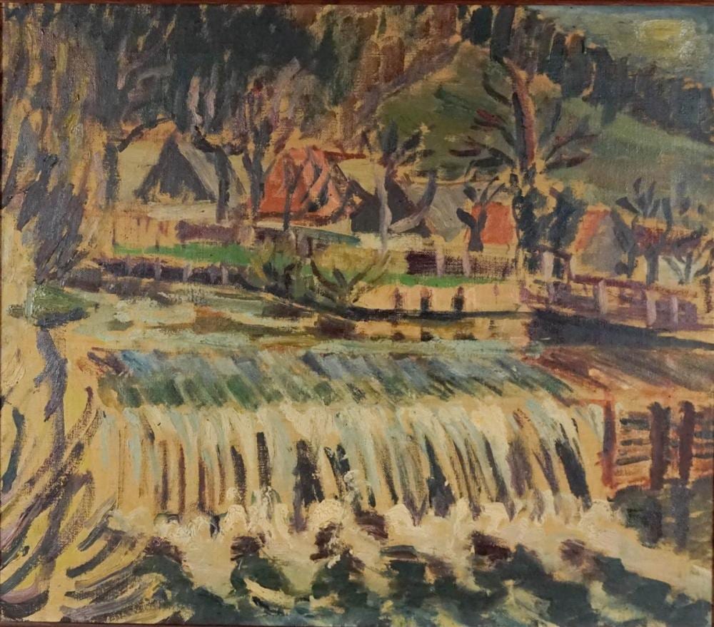trude waehner austrian 1900 1979 triestingal 1924 oil on canvas 20 x 23 in · Potomack Company · 2019-11-16 Trude Waehner comparable auction result: trude waehner austrian 1900 1979 triestingal 1924 oil on canvas 20 x 23 in