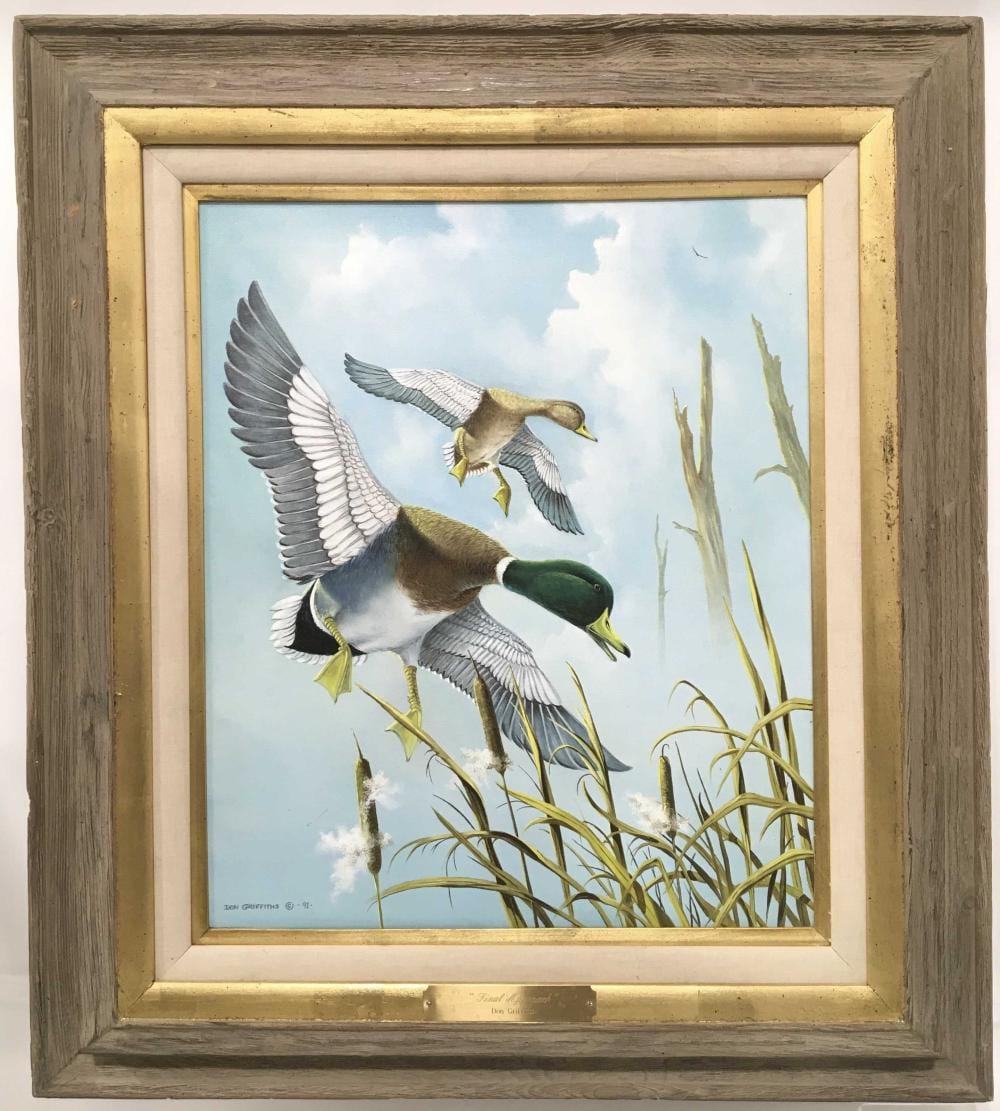 Don Griffiths comparable auction result: don griffiths signed acrylic on canvas painting