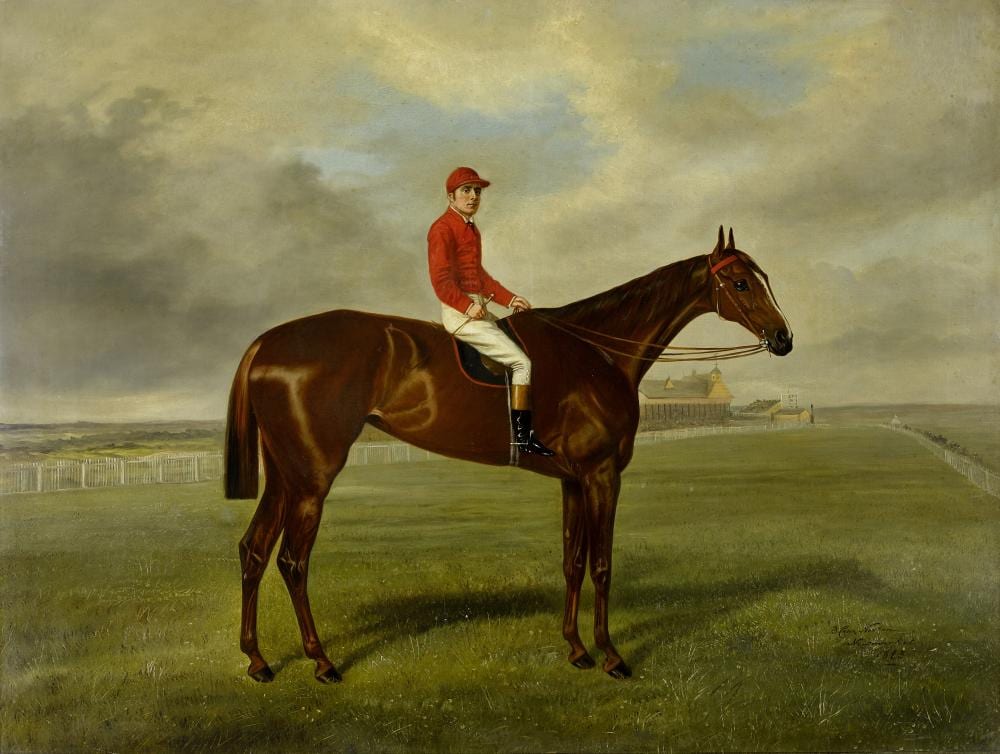 Benjamin Cam. Norton comparable auction result: benjamin cam norton british 1835 1900 the rowley mile newmarket 32 x 42in 81 3 x 106 7cm