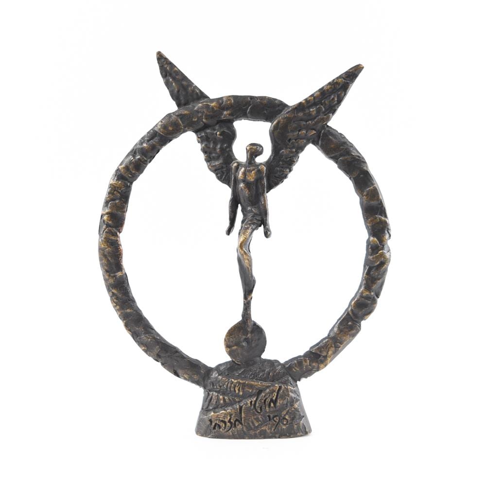 Motti Mizrachi comparable auction result: motti mizrachi israeli b 1946 judaica bronze
