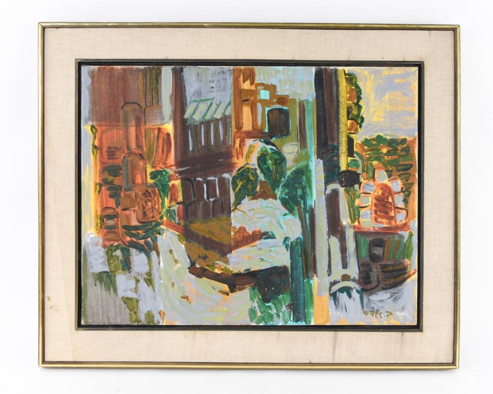 Bluma Odess Ronkin comparable auction result: bluma odess ronkin israeli 1935 2007
