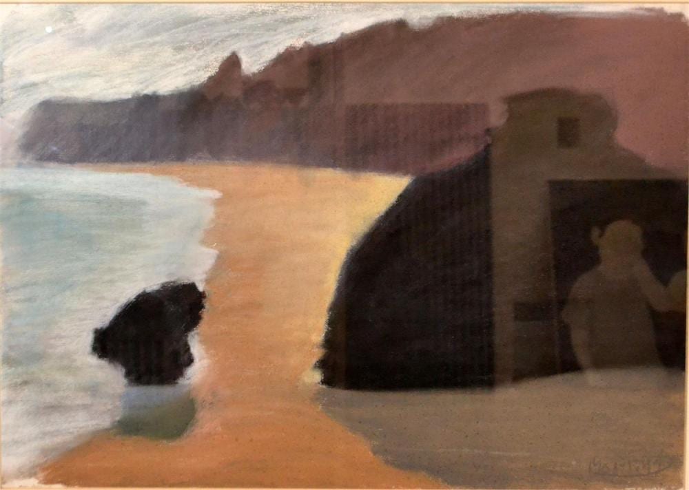 Mervyn Moriarty comparable auction result: mervyn moriarty untitled mixed media on paper 54 x 74cm