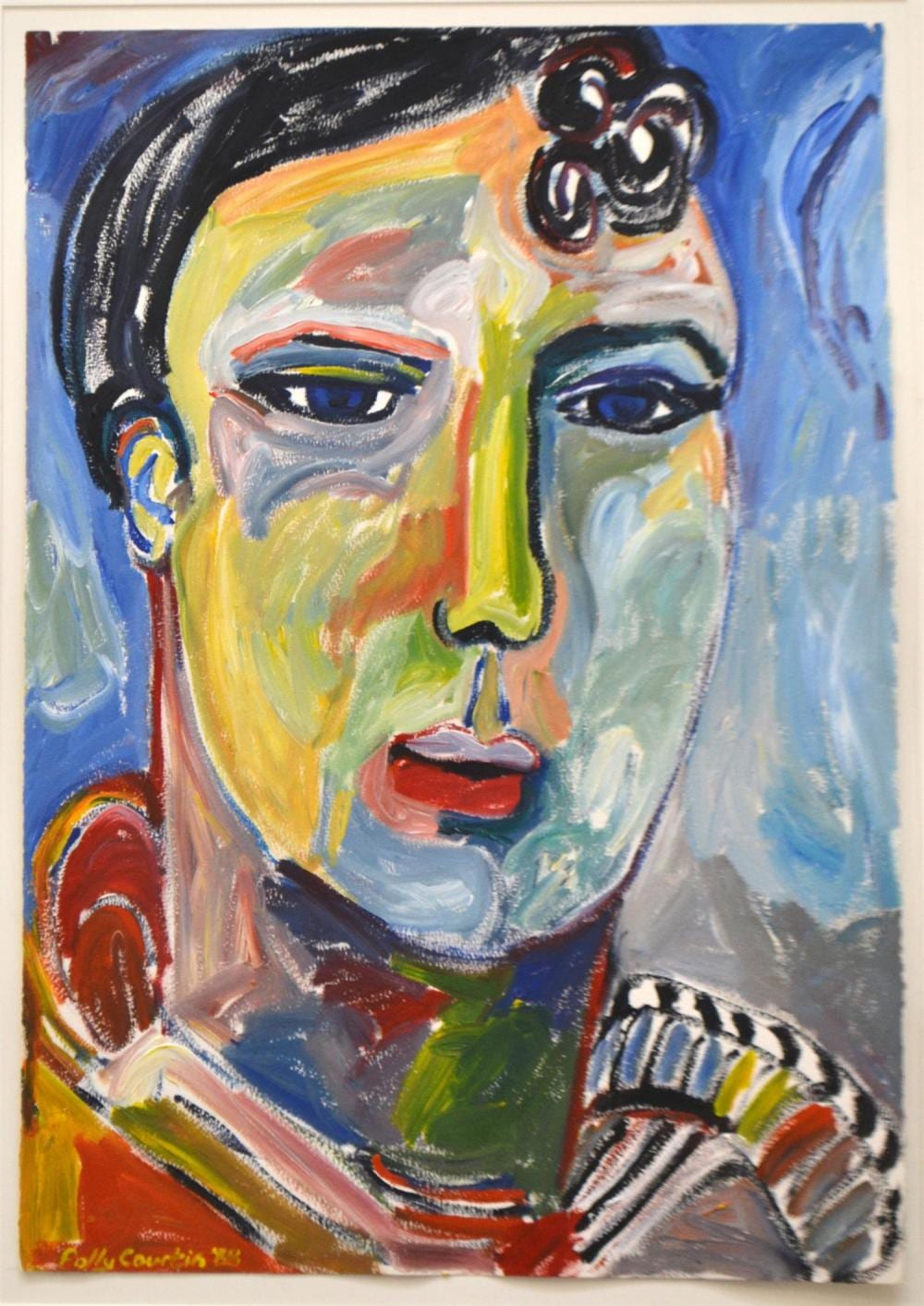 polly courtin pierre acrylic on paper 76 x 56cm · Leonard Joel · 2019-11-07 Polly Courtin comparable auction result: polly courtin pierre acrylic on paper 76 x 56cm