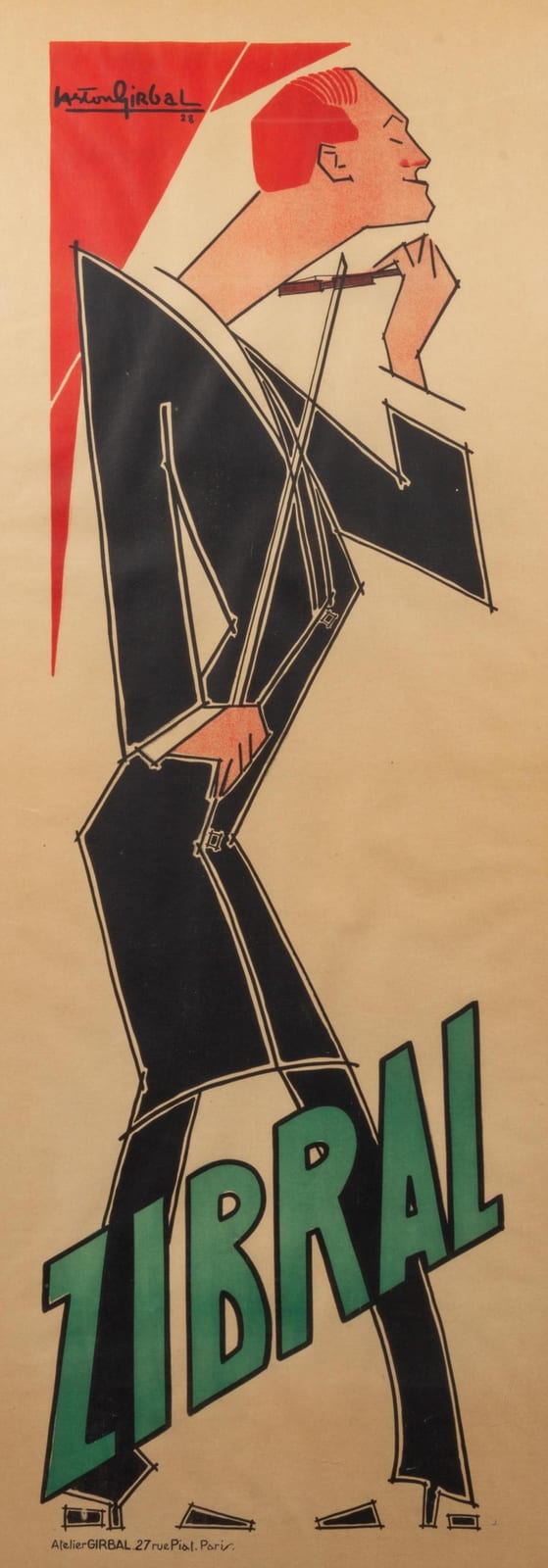 Gaston Girbal comparable auction result: gaston girbal french 1888 1978 zibral 1928