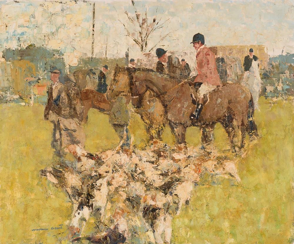 William Norman Gaunt comparable auction result: william norman gaunt blessing
