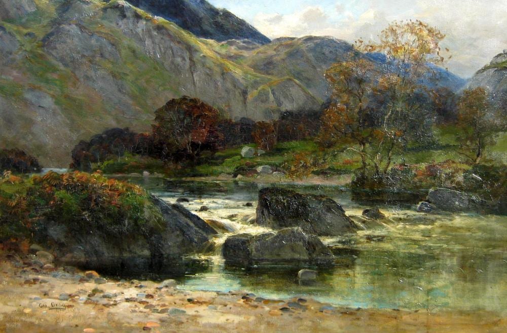 george gray stream in a highland landscape · Westbridge Fine Art Auction House · 2019-11-24 George (1880) Gray comparable auction result: george gray stream in a highland landscape