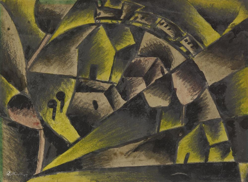s ndor alexander bortnyik landschaft mit eisenbahn 1917 · Kunsthaus Lempertz KG · 2019-11-30 Sándor Vágó comparable auction result: s ndor alexander bortnyik landschaft mit eisenbahn 1917