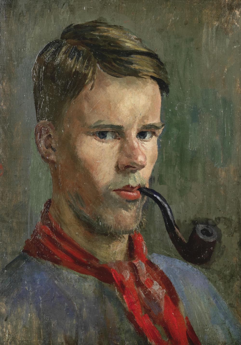Edwin John comparable auction result: edwin john british 1905 1978 self portrait painted circa 1948
