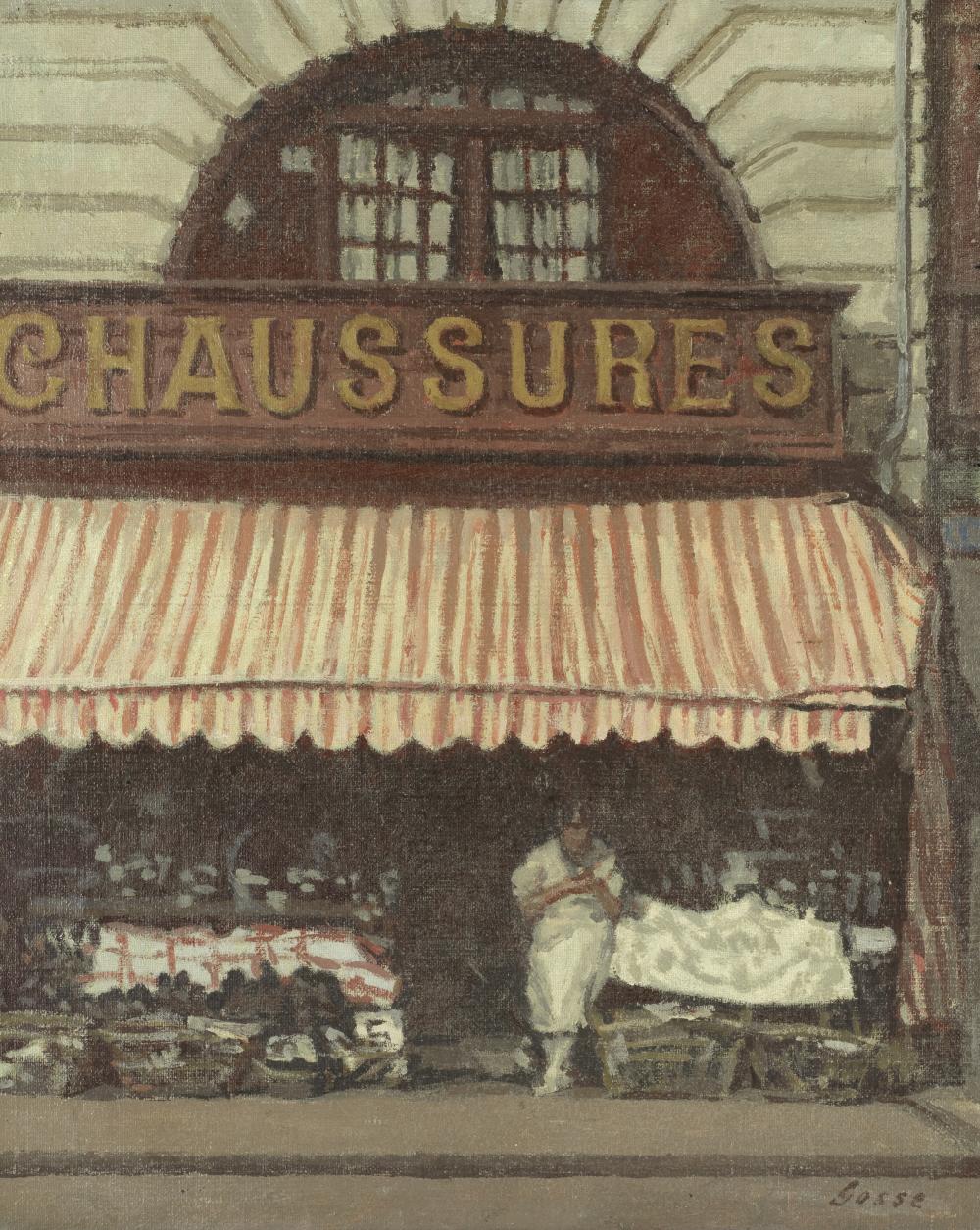 Sylvia Gosse comparable auction result: sylvia gosse british 1881 1968 shop in dieppe