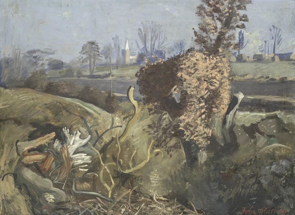 John Arthur Malcolm Aldridge comparable auction result: john arthur malcolm aldridge british 1905 1983 the church across the moors