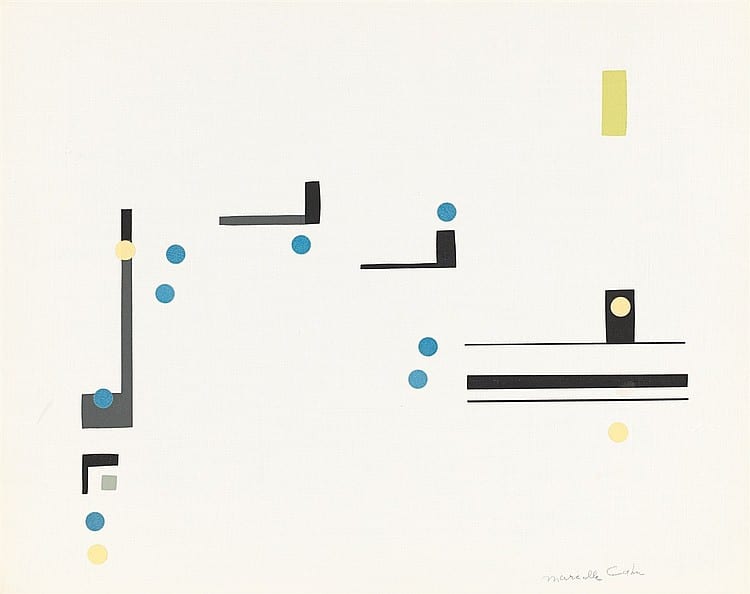 Marcelle Delphine Cahn comparable auction result: marcelle delphine cahn untitled