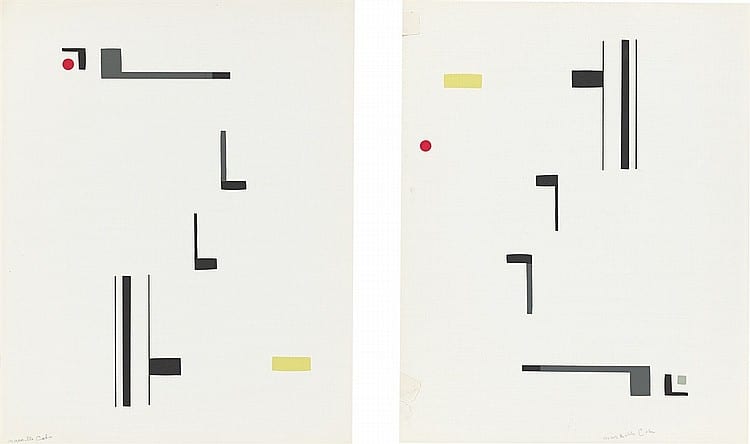 Marcelle Delphine Cahn comparable auction result: marcelle delphine cahn untitled