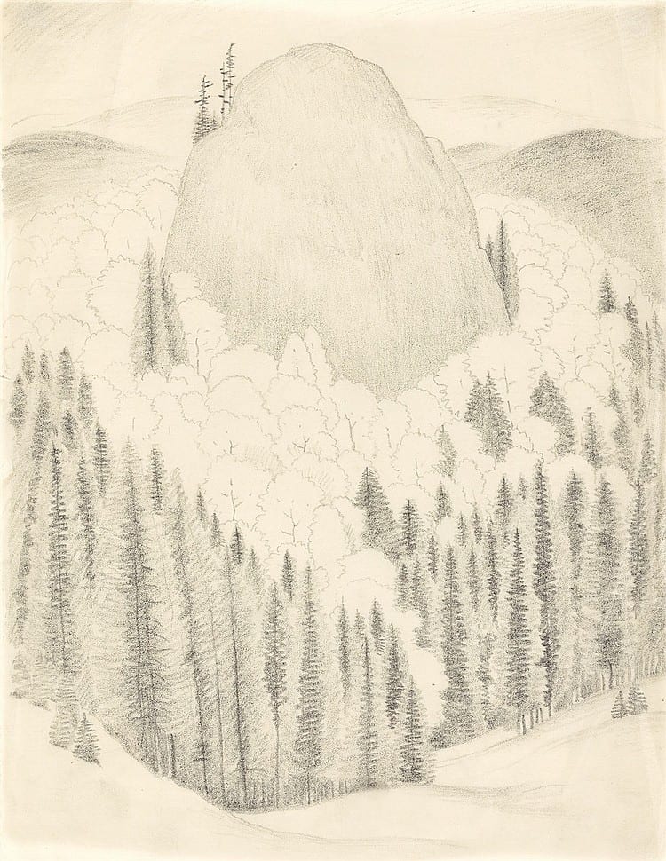 Gustav Wunderwald comparable auction result: gustav wunderwald felseninsel im b umemeer
