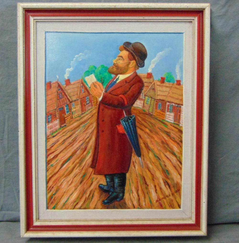 Maurice Kish comparable auction result: maurice kish 1895 1987 oil on board