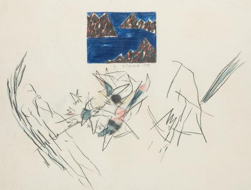 Tomasz Ciecierski comparable auction result: tomasz ciecierski b 1945 untitled 1984