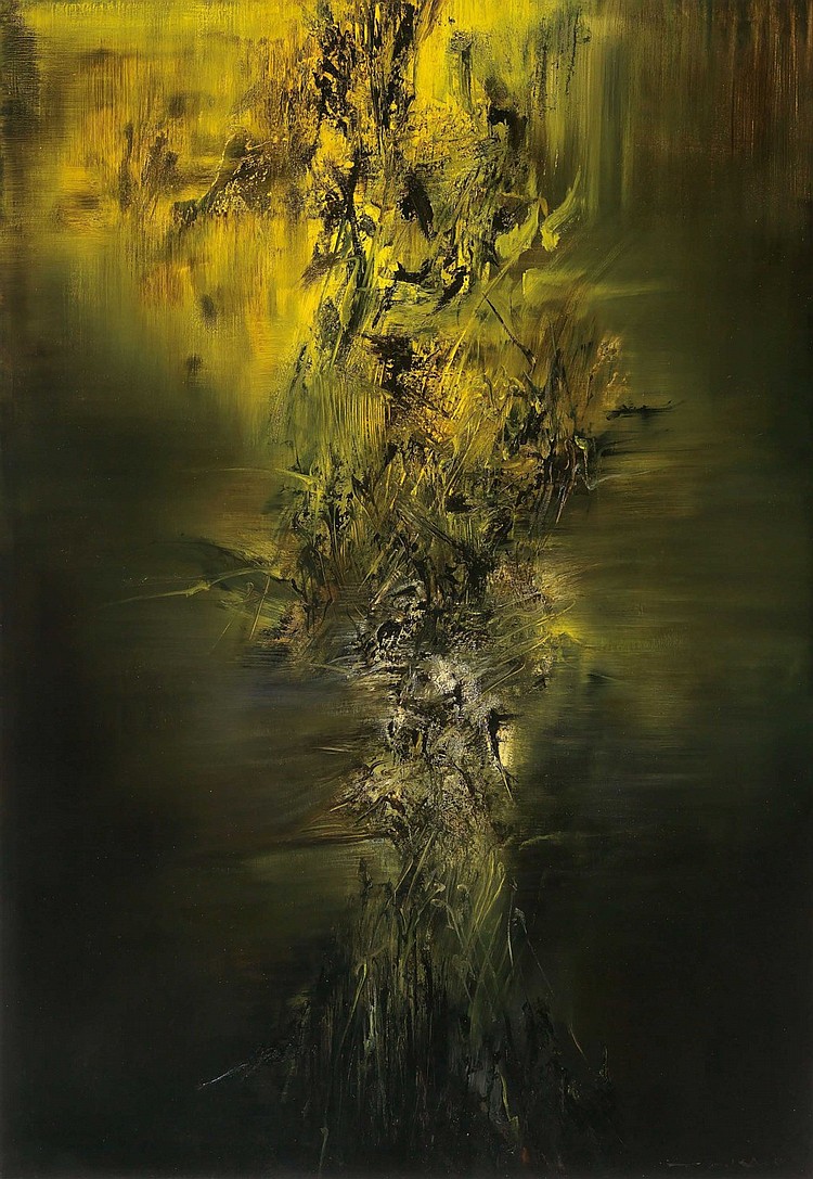 Zao Wou-Ki (ZHAO WUJI, 1920-2013) - 24.12.59 comparable sale