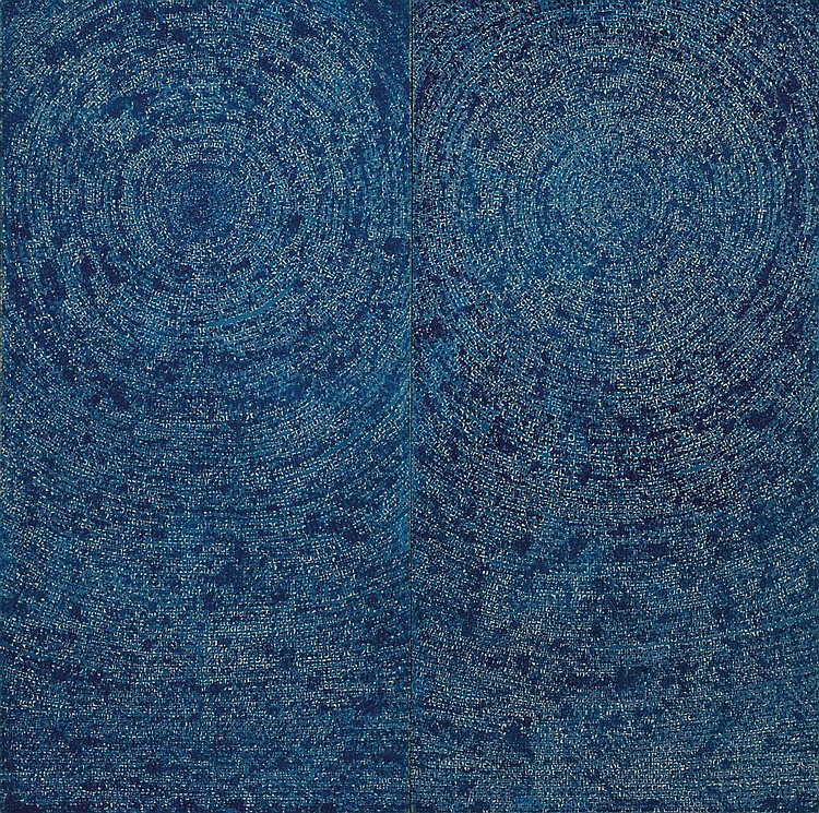 Kim Whan-Ki (1913-1974) - 05-IV-71 #200 (Universe) comparable sale
