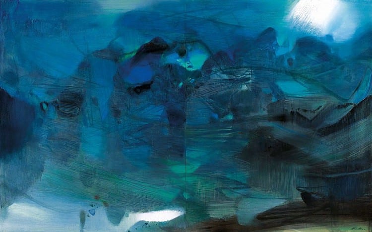 Chu Teh-Chun (ZHU DEQUN, 1920-2014) - Une belle journée (A Beautiful Day) comparable sale