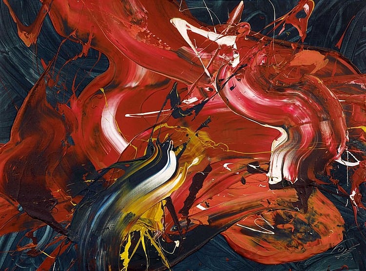 Kazuo Shiraga (1924-2008) - Fudo Gomagu comparable sale