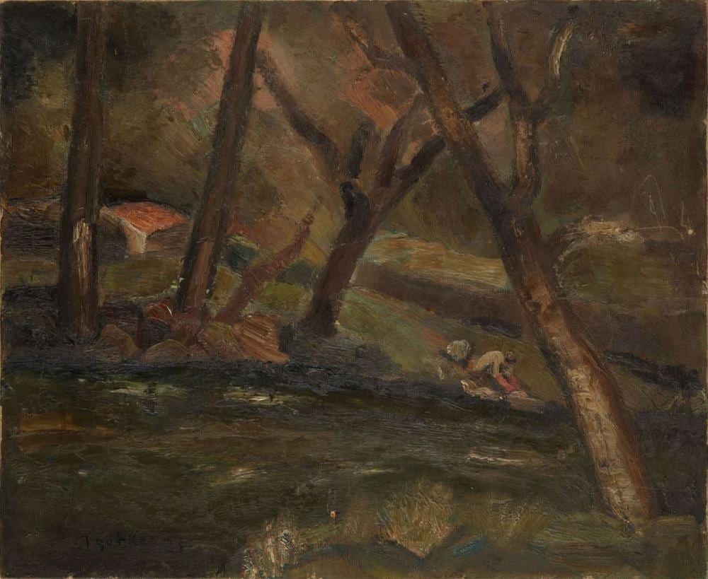jacques gotko jacob gotkovski yankelli gotkovski 1899 1944 figures at a river shore · Hermitage Fine Art · 2019-11-21 Jacques Gotko comparable auction result: jacques gotko jacob gotkovski yankelli gotkovski 1899 1944 figures at a river shore