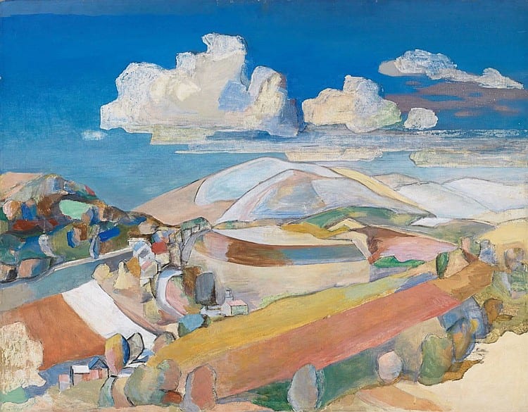 Teng-Hiok Chiu comparable auction result: teng hiok chiu chou ting hsu 1903 1972 untitled oil on canvas 100 x 127 3 cm 39 3 8 x 50 1 8 in