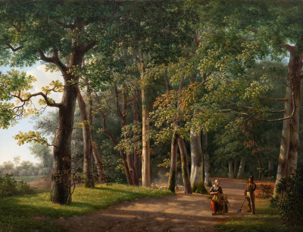 ambiguous scene in the woods attributed to renard · Adams Amsterdam Auctions · 2019-12-02 Fredericus Theodorus Renard comparable auction result: ambiguous scene in the woods attributed to renard