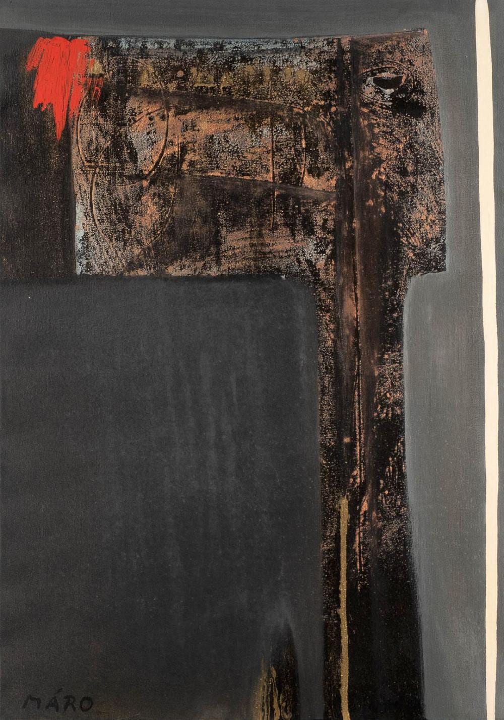 perfil · Hargesheimer Kunstauktionen Düsseldorf · 2019-12-06 Antonio Maro comparable auction result: perfil
