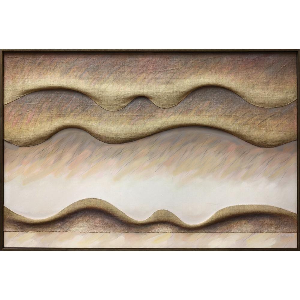 Ilona Keserü comparable auction result: ilona keser n e en 1933 southern wind 1987 huile sur toile et embossage sign e en bas droite contresign e titr e en h