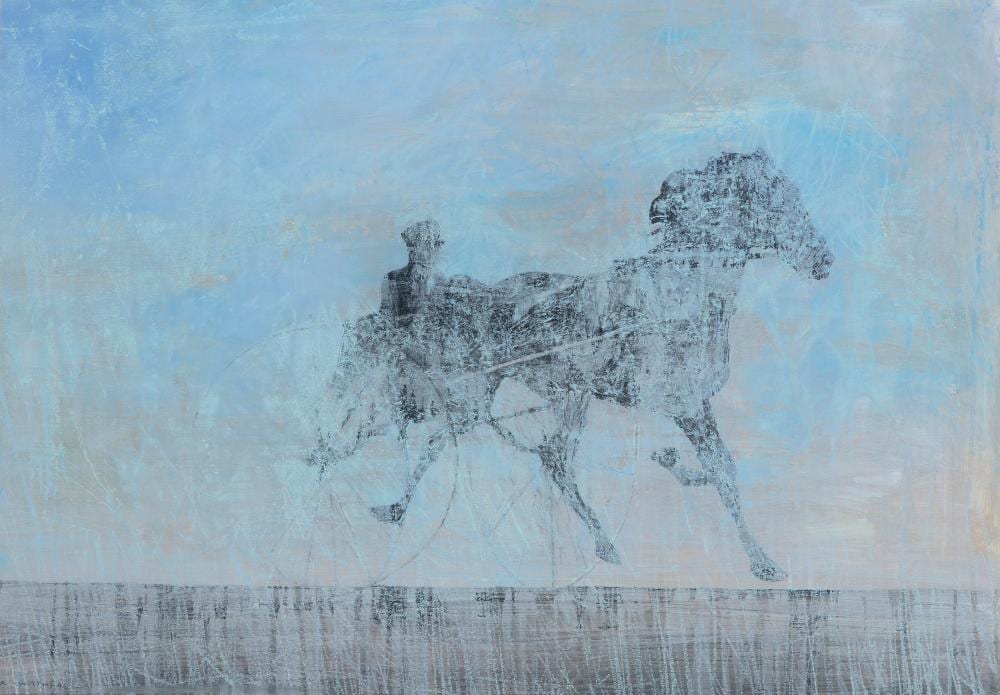 Ross Wilson comparable auction result: ross wilson b 1958 strand race oil on board 78 x 114cm 30 x 44 signed lower left