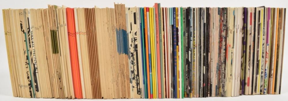 ? Lúcio comparable auction result: fine arts periodicals incl fontana issue museumjournaal