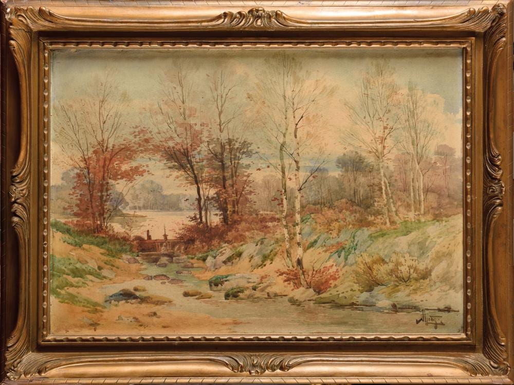 Hippolyte Gide comparable auction result: hippolyte jean adam gide 1852 1921 for t de font