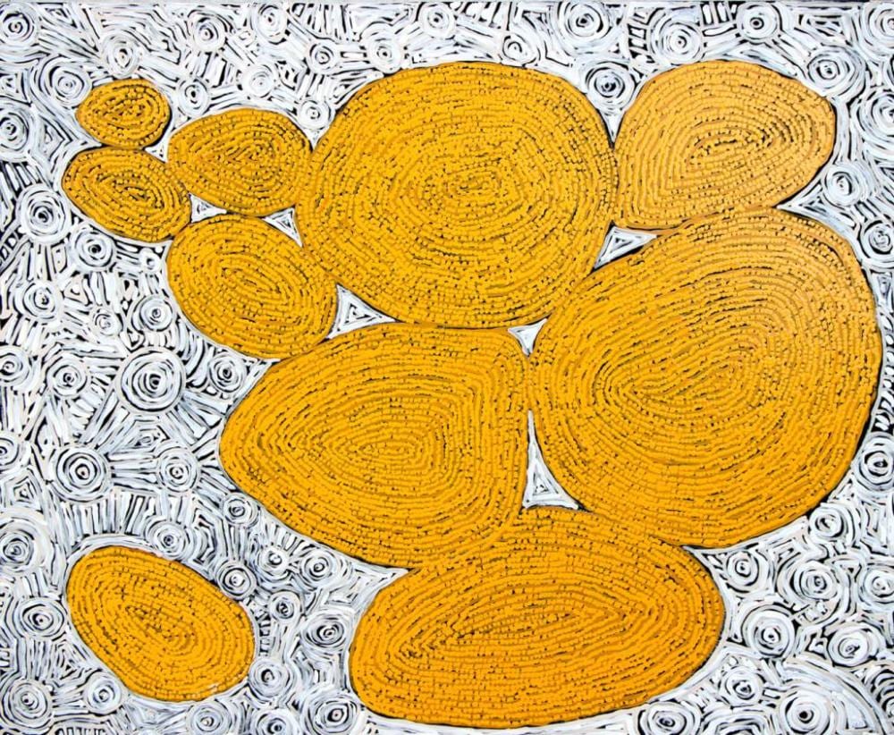 Walter Daniels comparable auction result: walter daniels jagamara rock holes